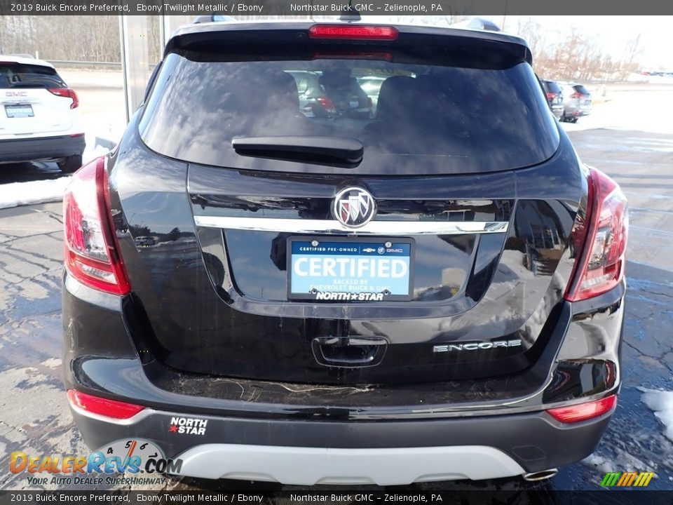 2019 Buick Encore Preferred Ebony Twilight Metallic / Ebony Photo #10