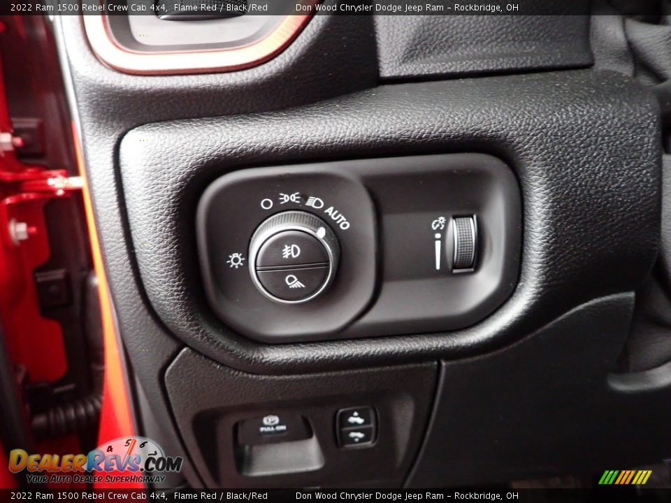 Controls of 2022 Ram 1500 Rebel Crew Cab 4x4 Photo #22