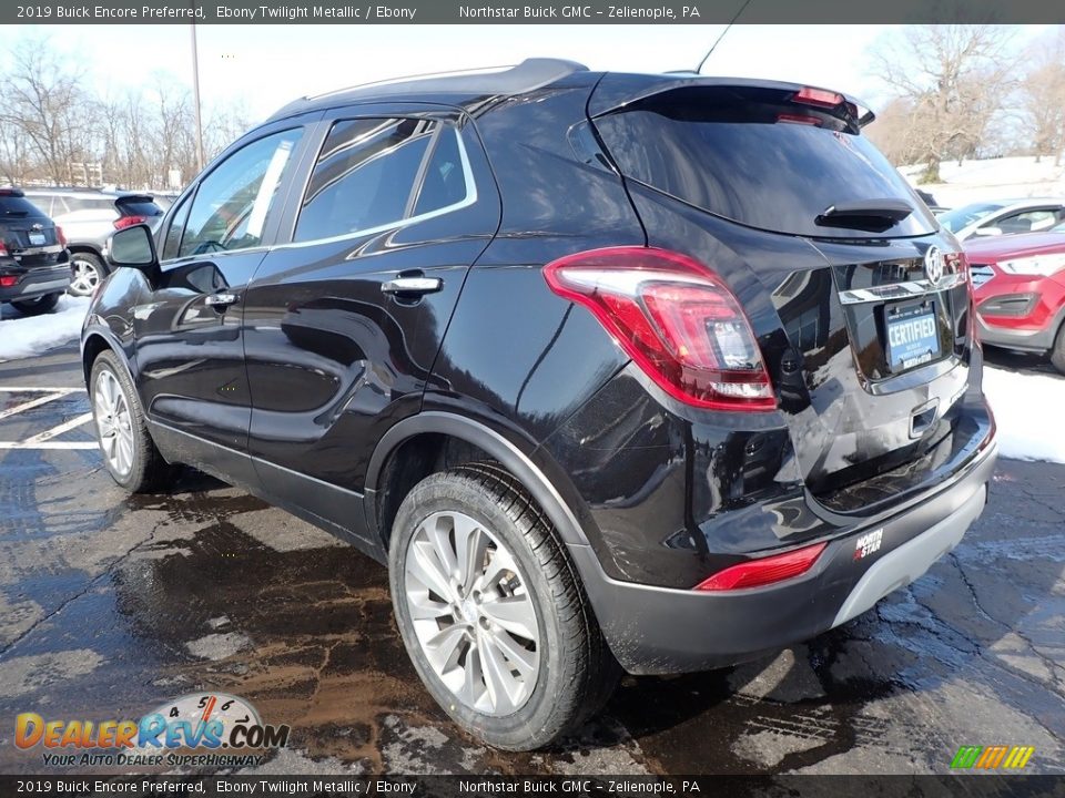 2019 Buick Encore Preferred Ebony Twilight Metallic / Ebony Photo #12