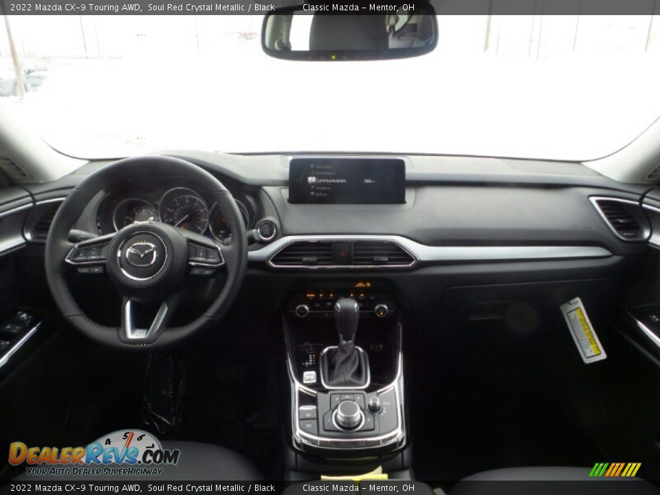 2022 Mazda CX-9 Touring AWD Soul Red Crystal Metallic / Black Photo #3