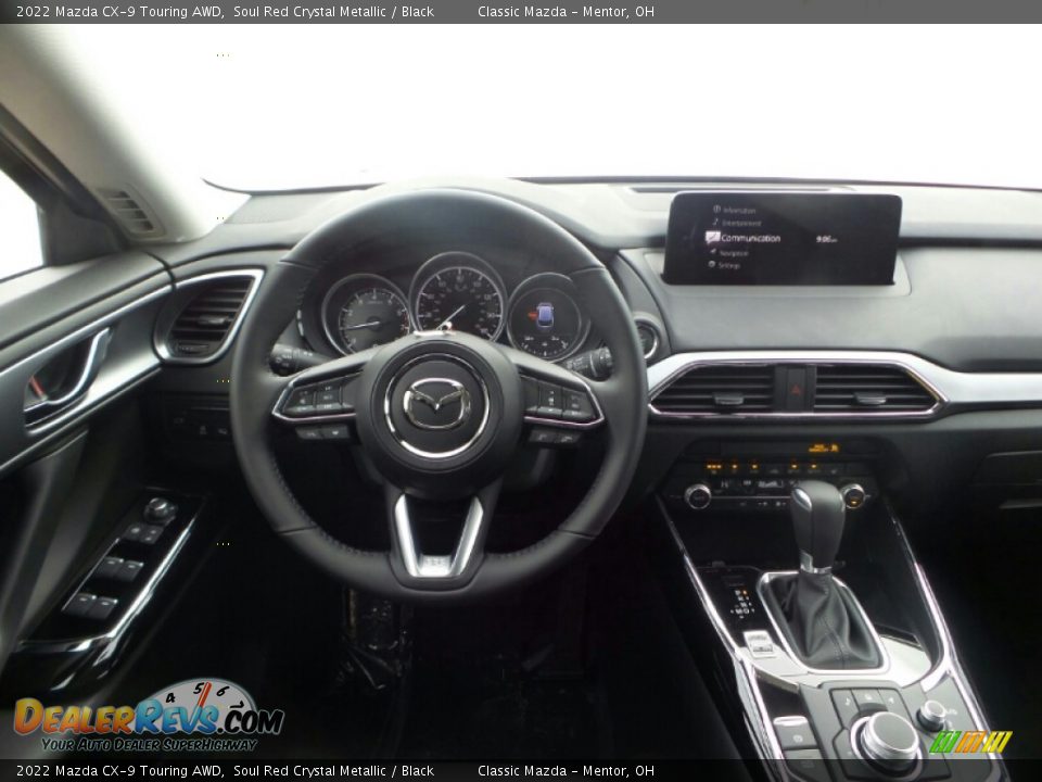 2022 Mazda CX-9 Touring AWD Soul Red Crystal Metallic / Black Photo #4