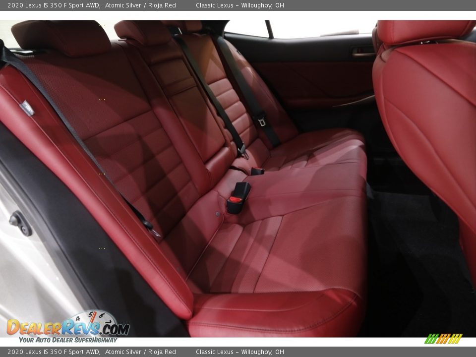 Rear Seat of 2020 Lexus IS 350 F Sport AWD Photo #17