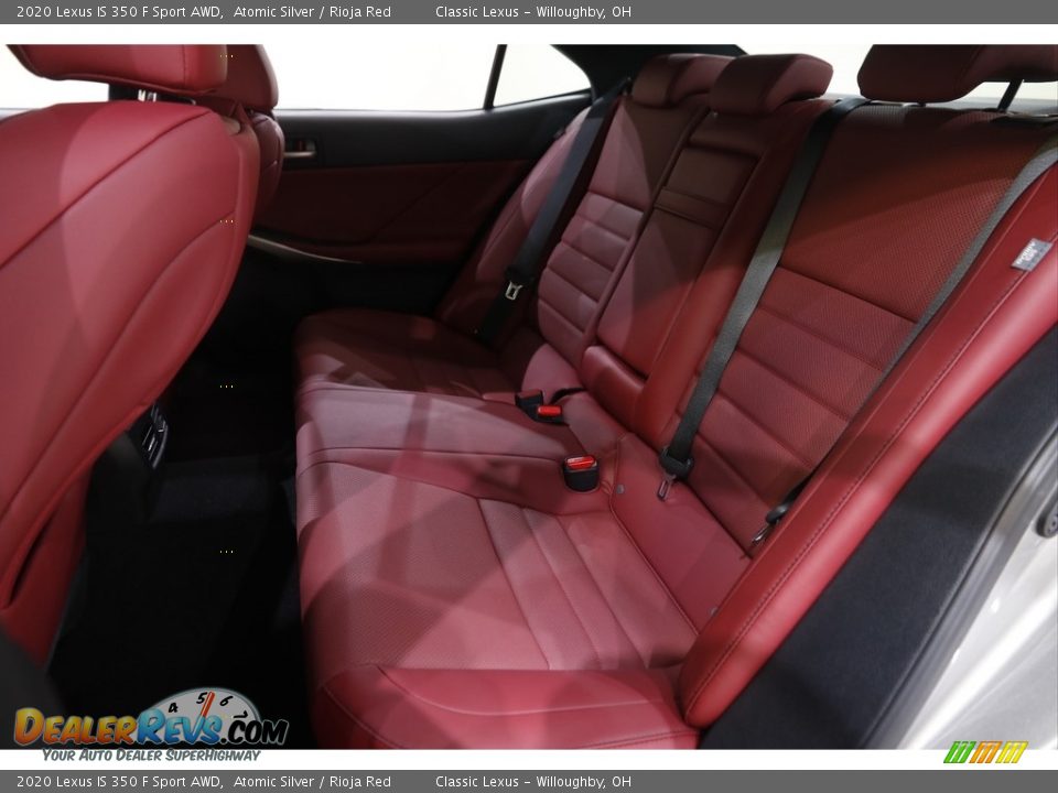 Rear Seat of 2020 Lexus IS 350 F Sport AWD Photo #18