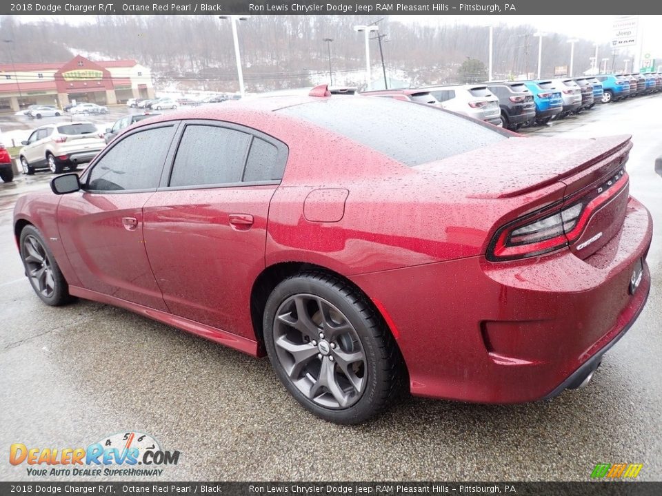 2018 Dodge Charger R/T Octane Red Pearl / Black Photo #3