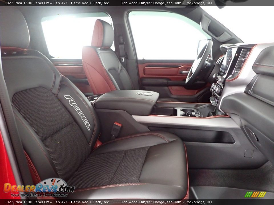 Front Seat of 2022 Ram 1500 Rebel Crew Cab 4x4 Photo #35