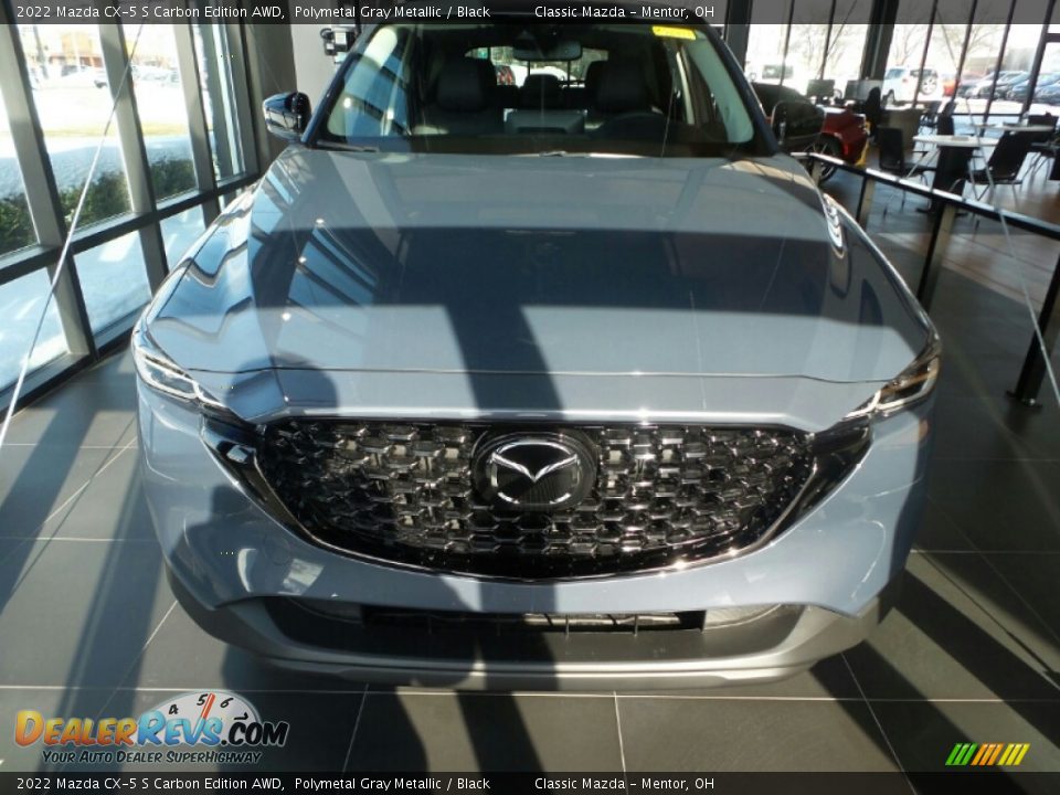 2022 Mazda CX-5 S Carbon Edition AWD Polymetal Gray Metallic / Black Photo #2