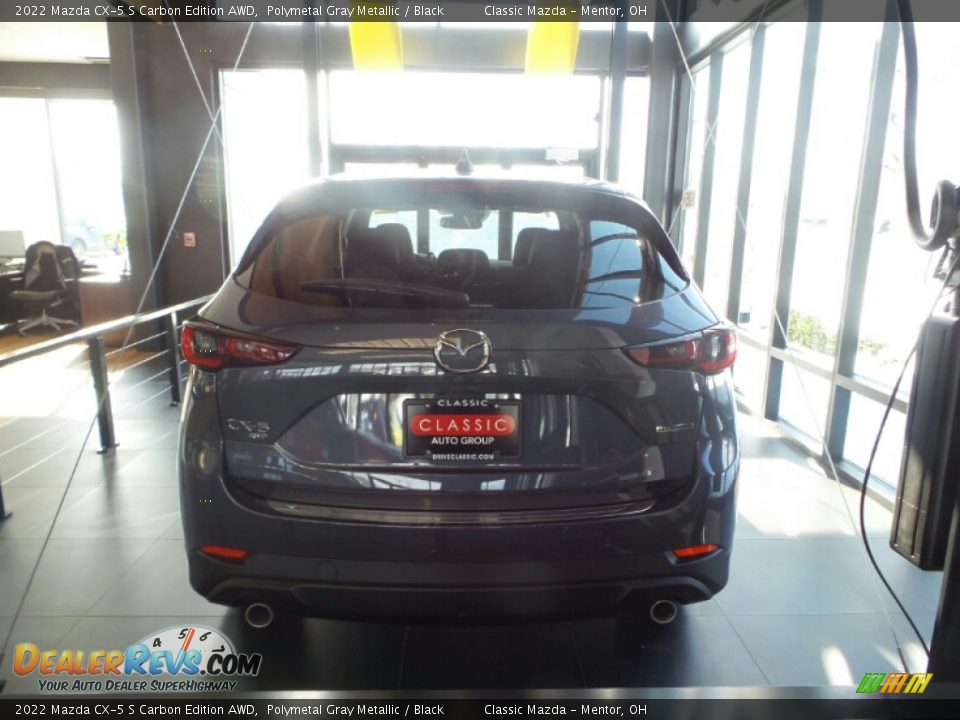 2022 Mazda CX-5 S Carbon Edition AWD Polymetal Gray Metallic / Black Photo #5