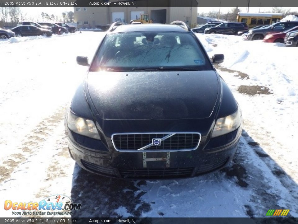 2005 Volvo V50 2.4i Black / Off-Black Photo #2