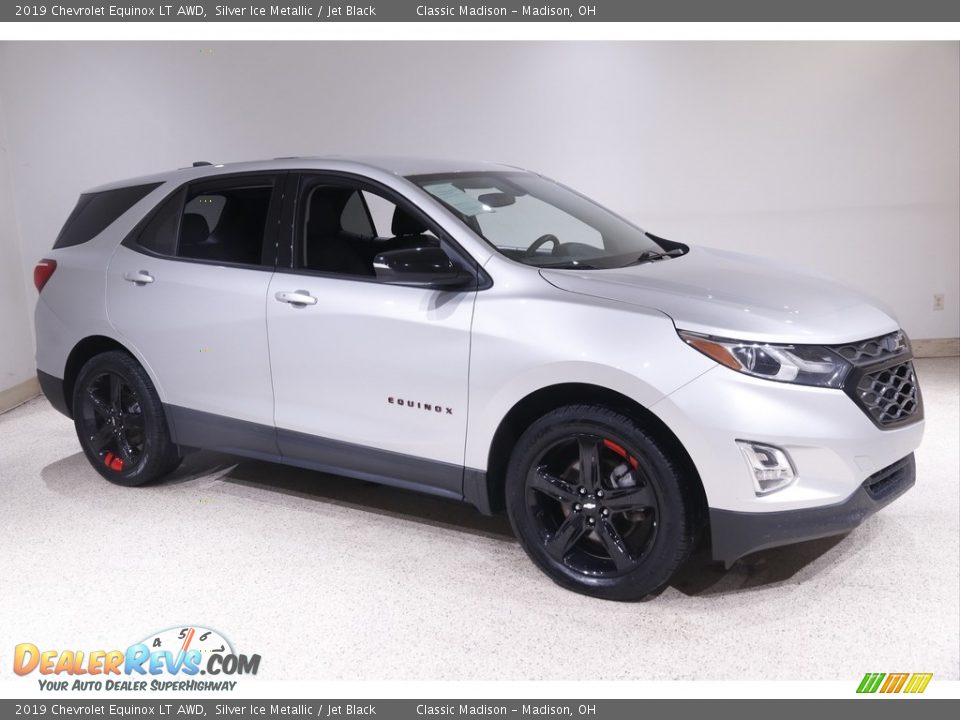 2019 Chevrolet Equinox LT AWD Silver Ice Metallic / Jet Black Photo #1