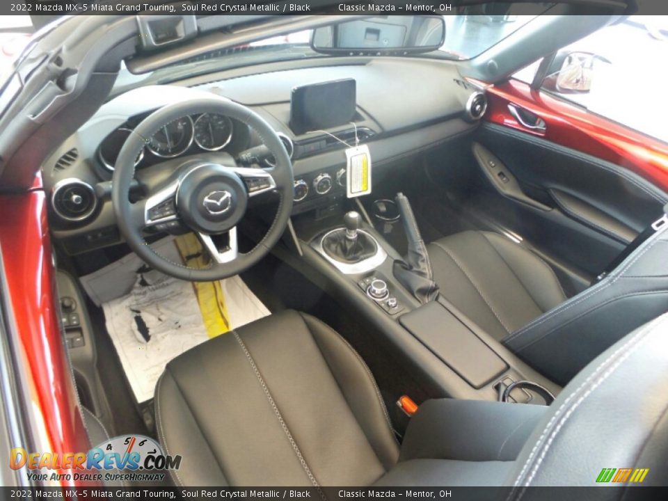 Black Interior - 2022 Mazda MX-5 Miata Grand Touring Photo #5