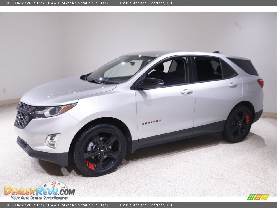 2019 Chevrolet Equinox LT AWD Silver Ice Metallic / Jet Black Photo #3