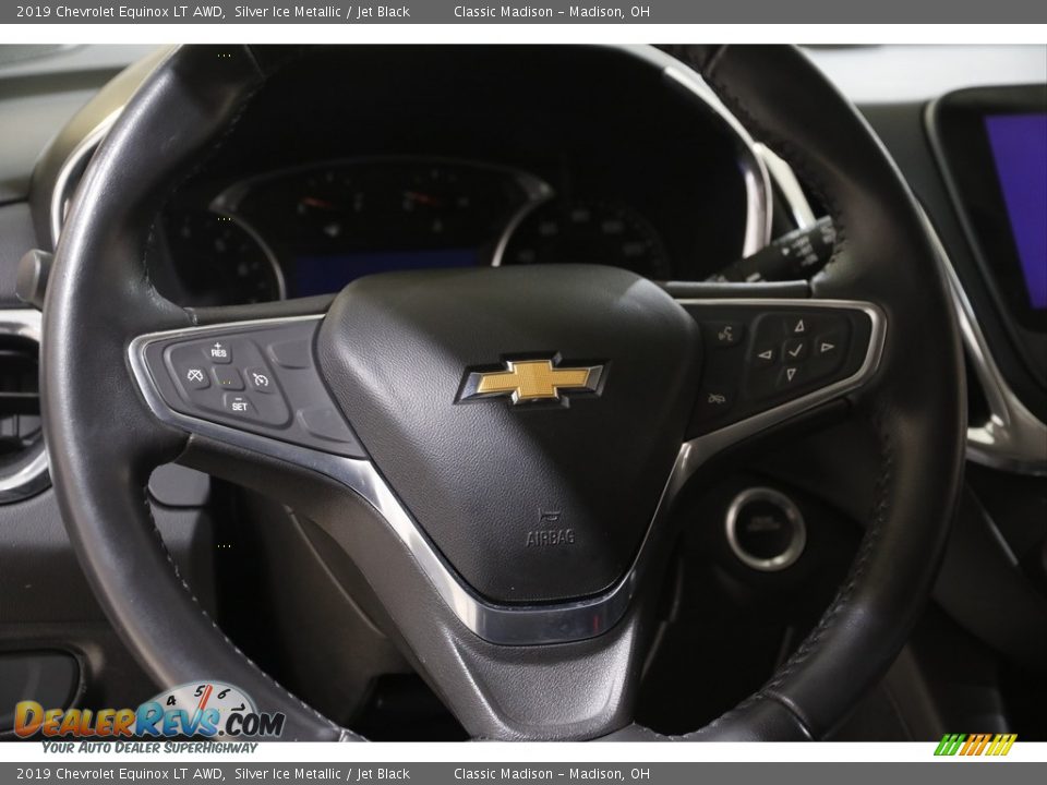 2019 Chevrolet Equinox LT AWD Silver Ice Metallic / Jet Black Photo #7