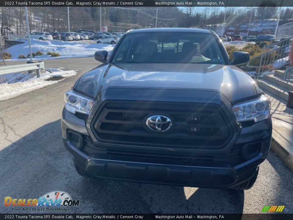 2022 Toyota Tacoma SR5 Double Cab Magnetic Gray Metallic / Cement Gray Photo #6