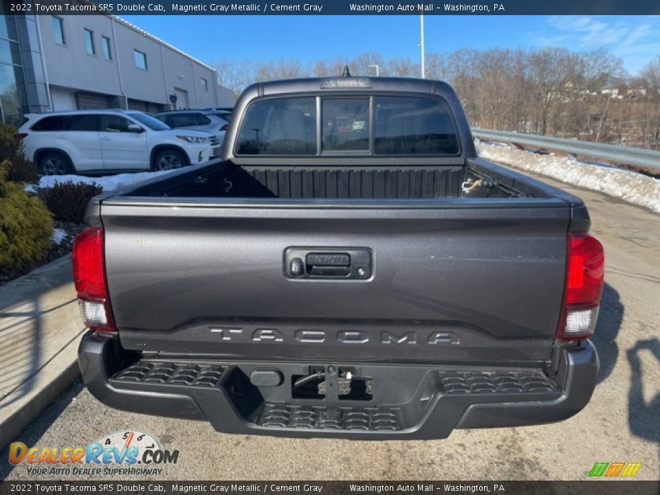 2022 Toyota Tacoma SR5 Double Cab Magnetic Gray Metallic / Cement Gray Photo #8