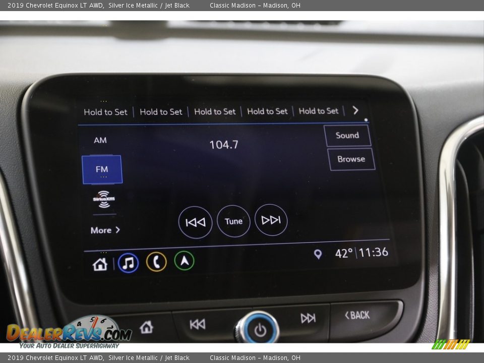 2019 Chevrolet Equinox LT AWD Silver Ice Metallic / Jet Black Photo #14