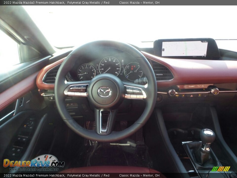 Dashboard of 2022 Mazda Mazda3 Premium Hatchback Photo #4