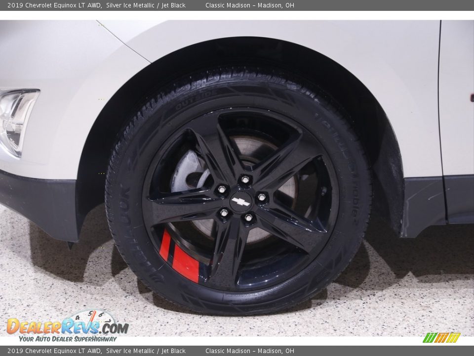 2019 Chevrolet Equinox LT AWD Silver Ice Metallic / Jet Black Photo #21