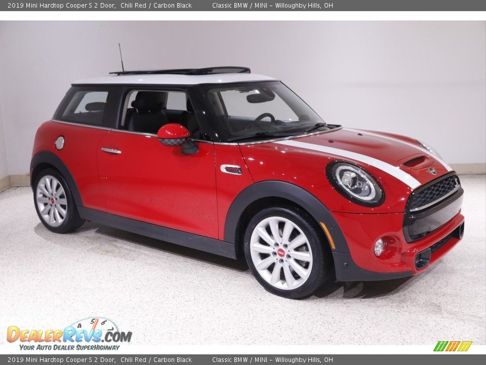 Chili Red 2019 Mini Hardtop Cooper S 2 Door Photo #1