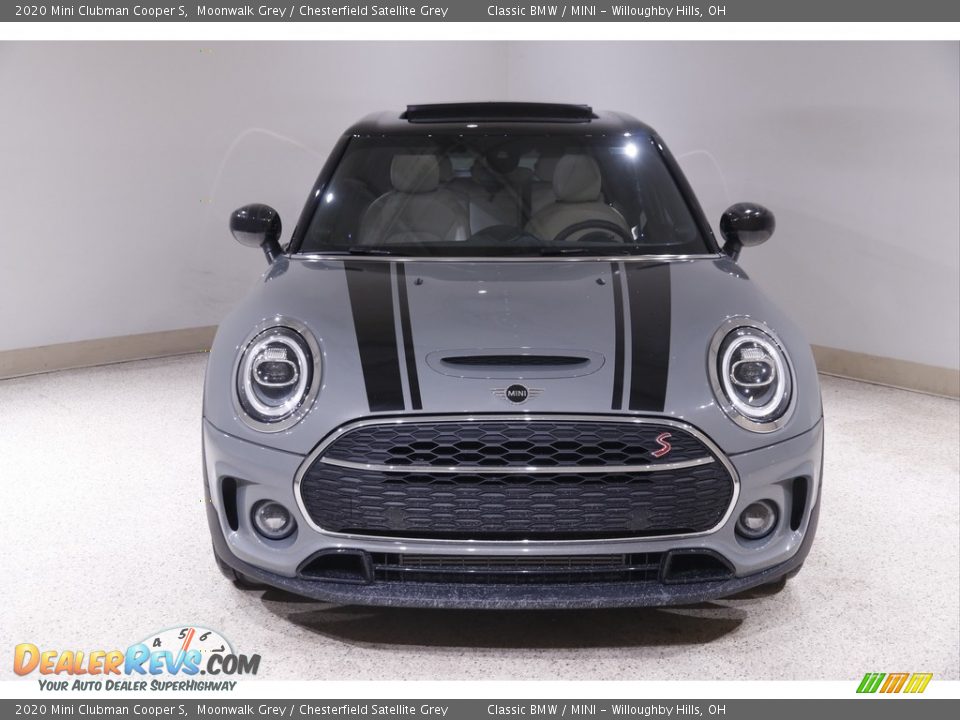 2020 Mini Clubman Cooper S Moonwalk Grey / Chesterfield Satellite Grey Photo #2