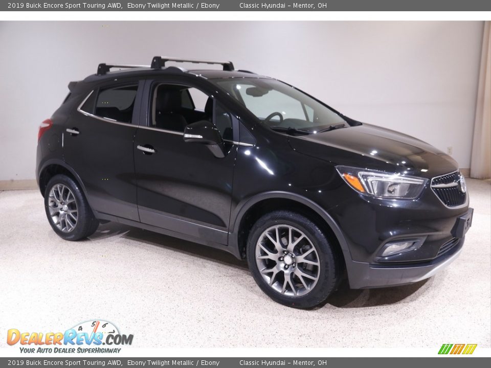 2019 Buick Encore Sport Touring AWD Ebony Twilight Metallic / Ebony Photo #1