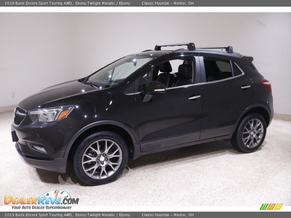 2019 Buick Encore Sport Touring AWD Ebony Twilight Metallic / Ebony Photo #3