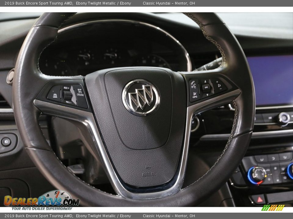 2019 Buick Encore Sport Touring AWD Ebony Twilight Metallic / Ebony Photo #7