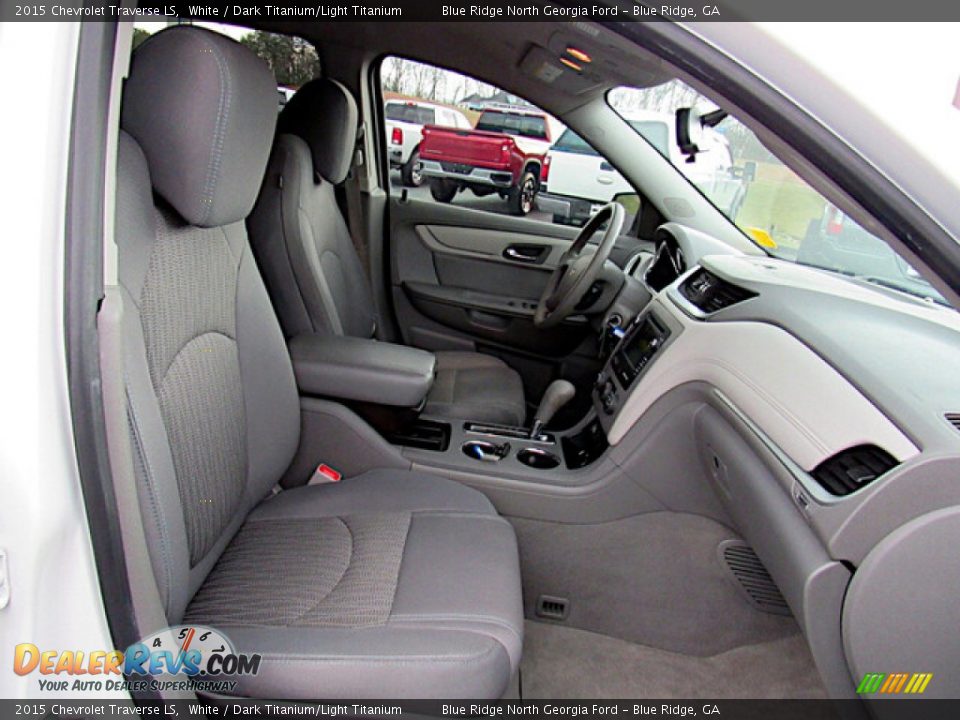 Front Seat of 2015 Chevrolet Traverse LS Photo #11