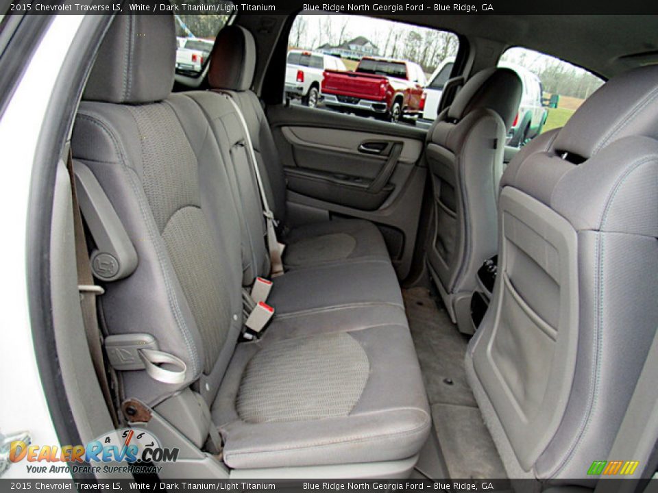 Rear Seat of 2015 Chevrolet Traverse LS Photo #12