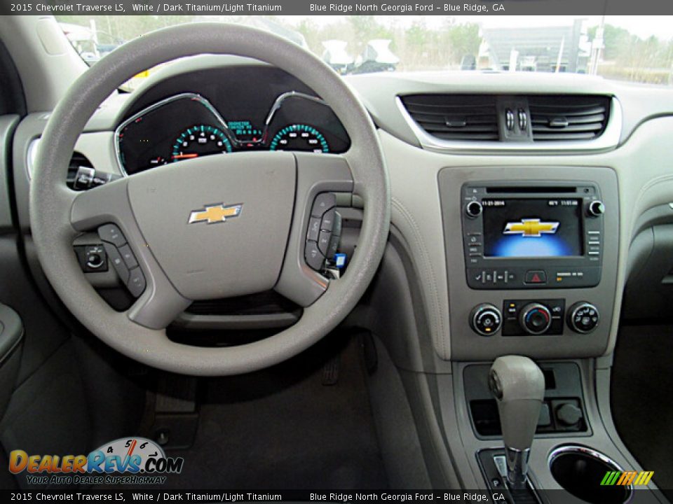 Dashboard of 2015 Chevrolet Traverse LS Photo #14