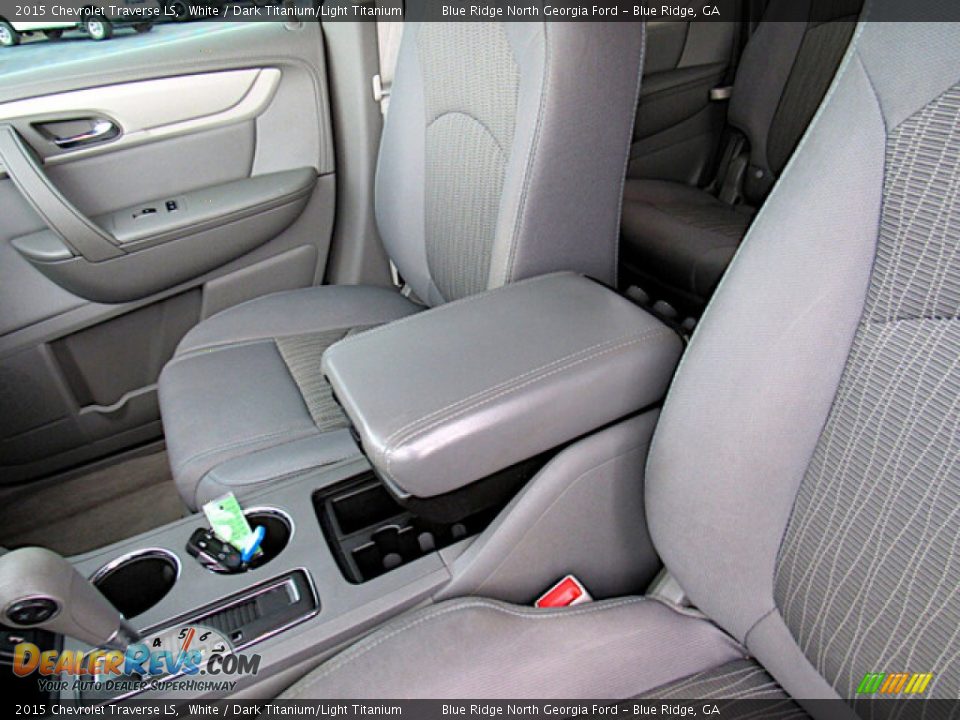 2015 Chevrolet Traverse LS White / Dark Titanium/Light Titanium Photo #16