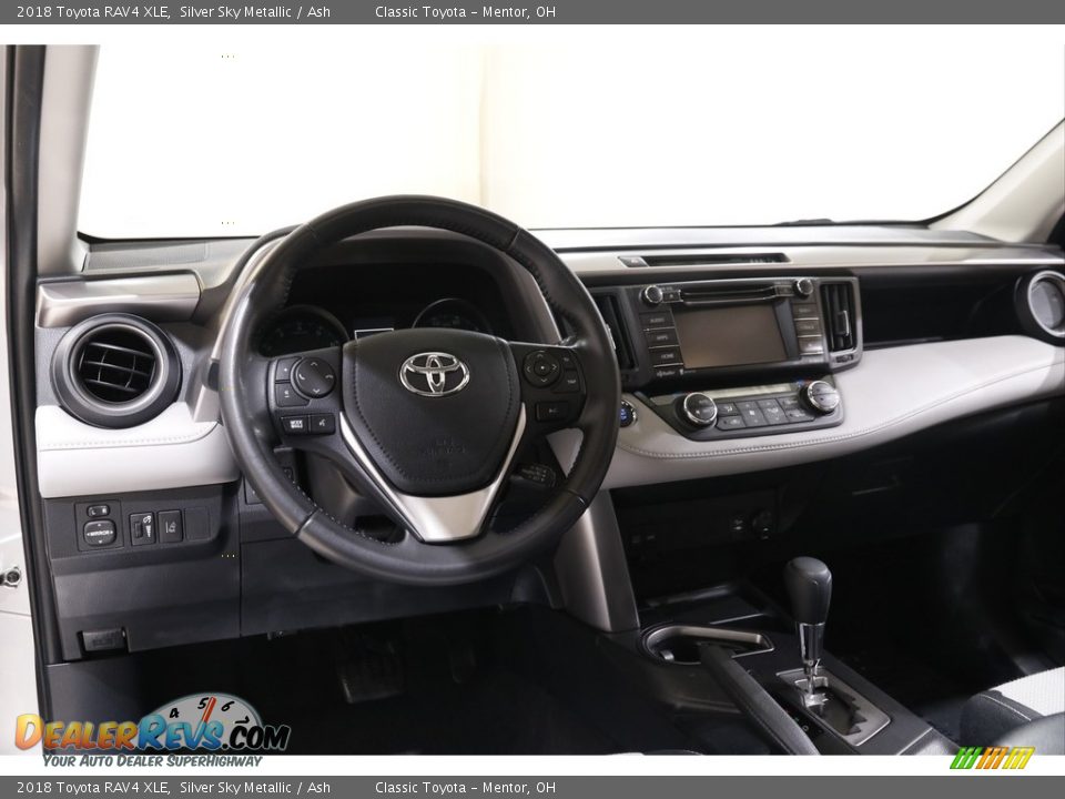2018 Toyota RAV4 XLE Silver Sky Metallic / Ash Photo #6