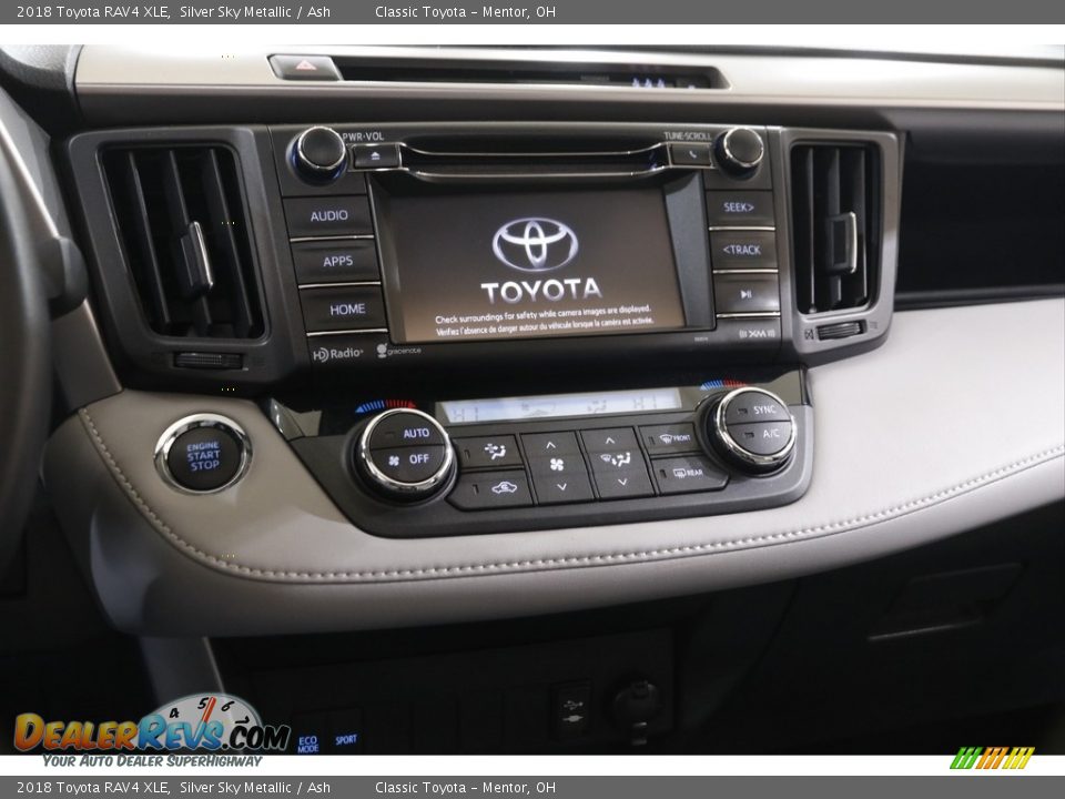 2018 Toyota RAV4 XLE Silver Sky Metallic / Ash Photo #9