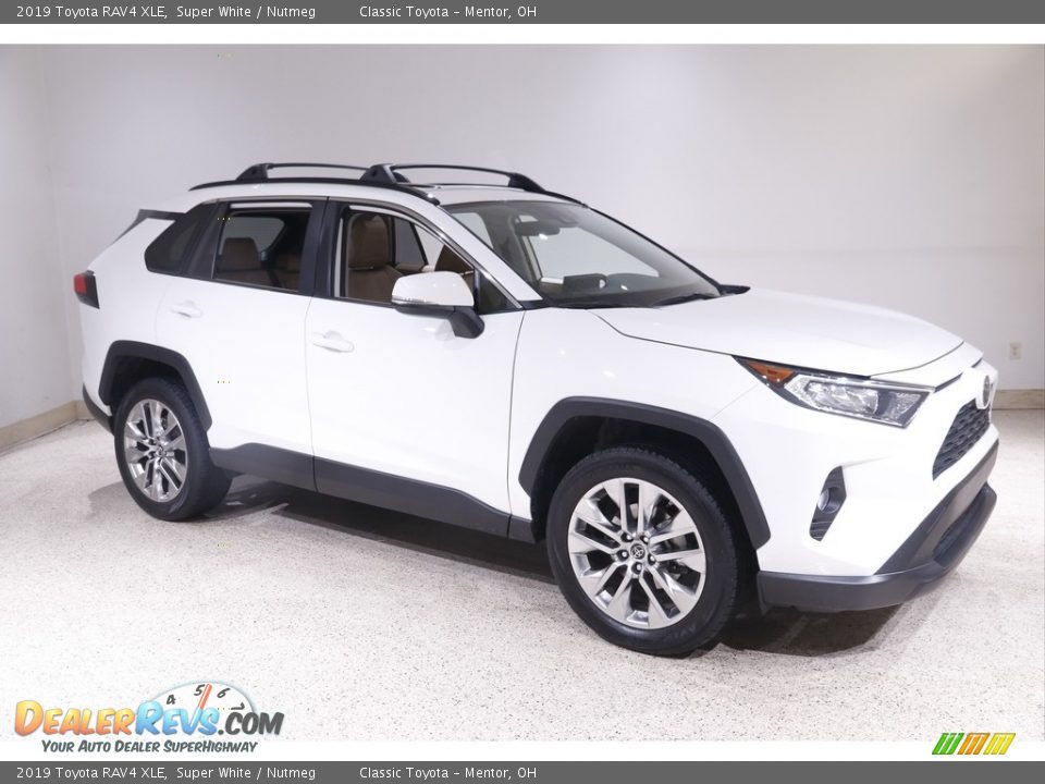 Front 3/4 View of 2019 Toyota RAV4 XLE Photo #1