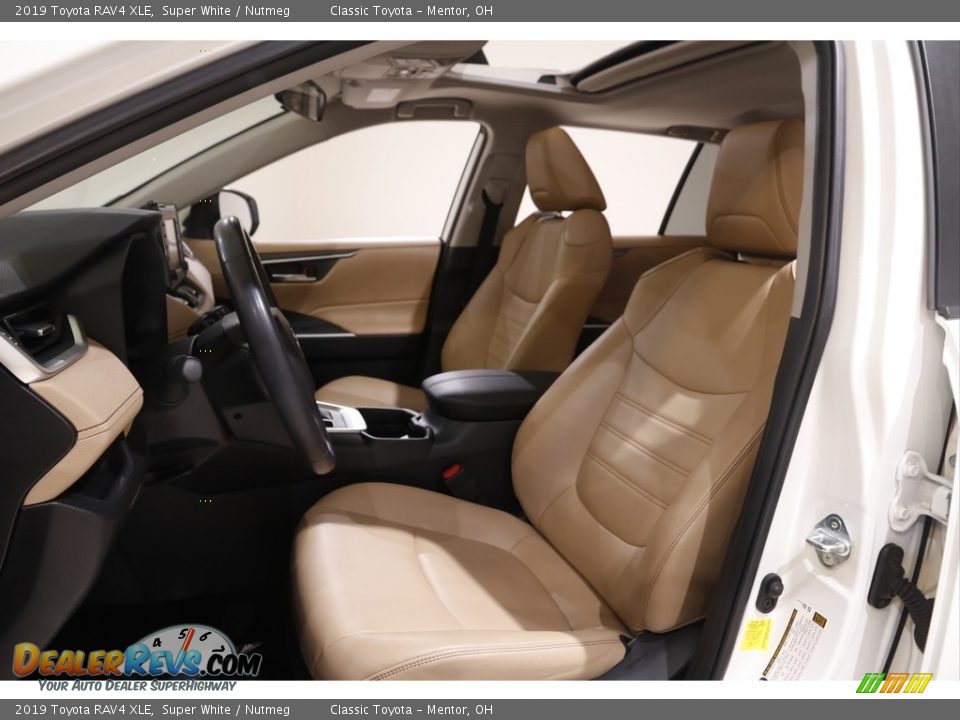 Front Seat of 2019 Toyota RAV4 XLE Photo #5