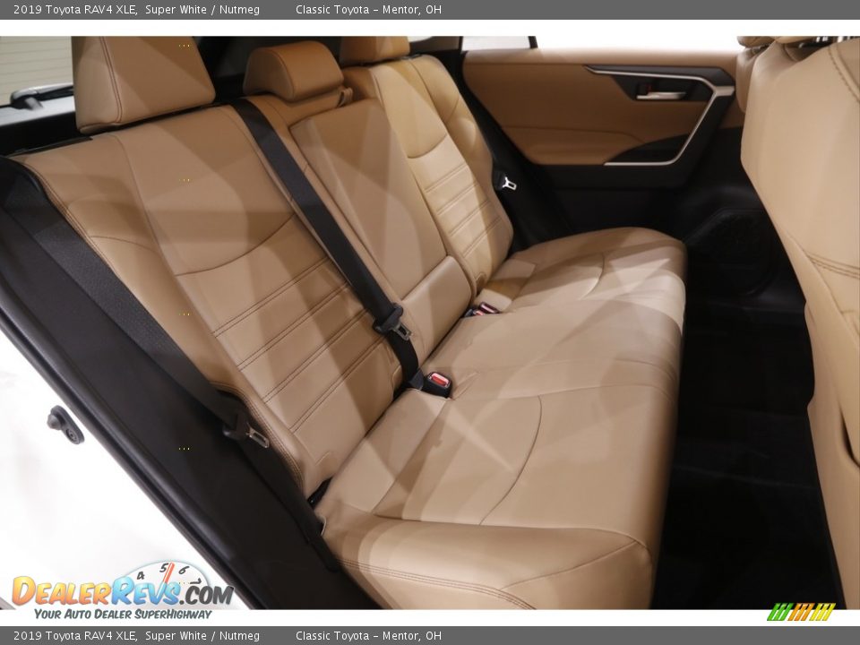 Rear Seat of 2019 Toyota RAV4 XLE Photo #15