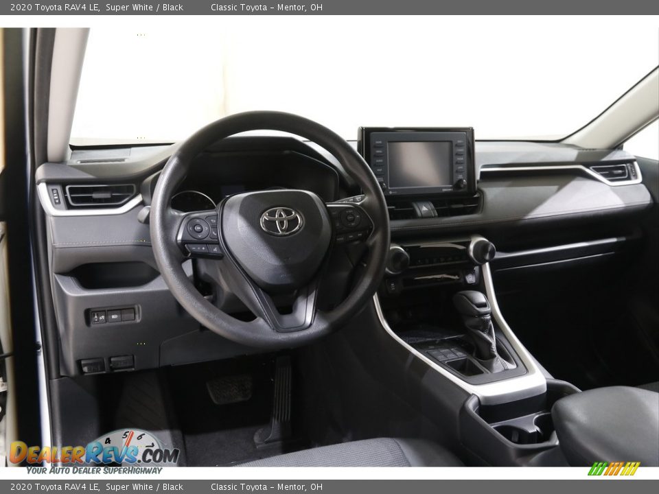 2020 Toyota RAV4 LE Super White / Black Photo #6