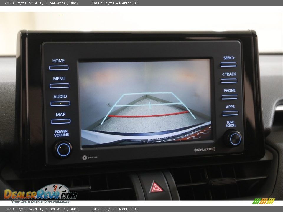 2020 Toyota RAV4 LE Super White / Black Photo #11