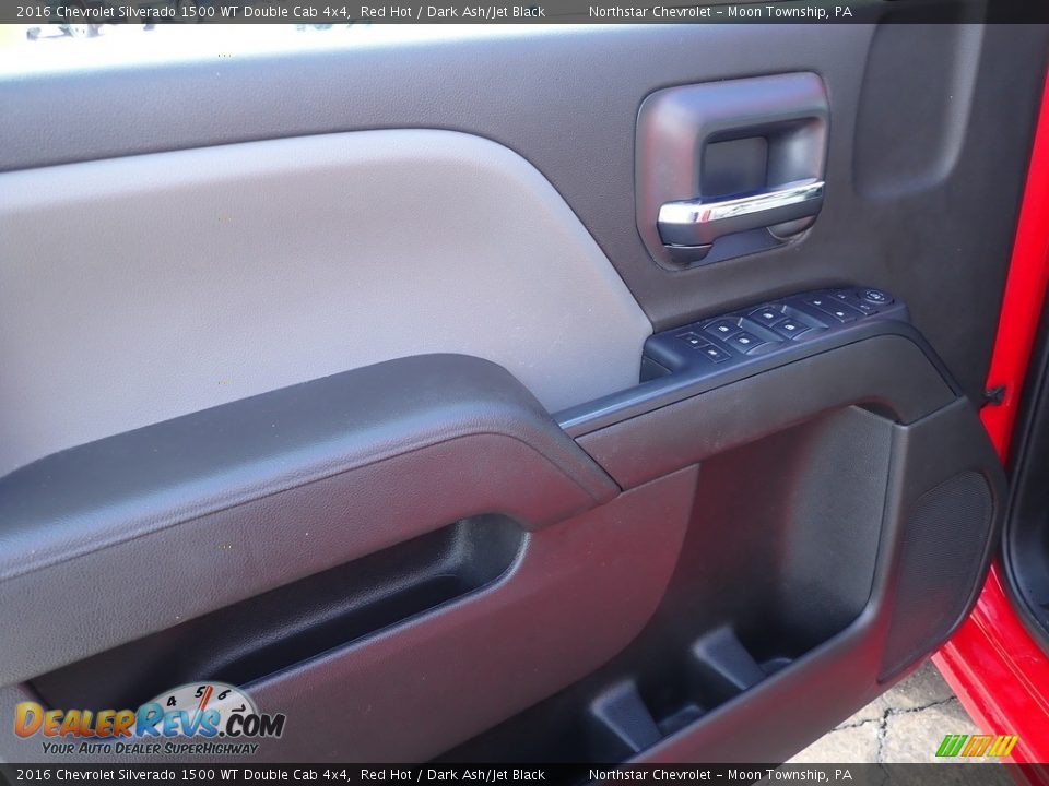 Door Panel of 2016 Chevrolet Silverado 1500 WT Double Cab 4x4 Photo #23