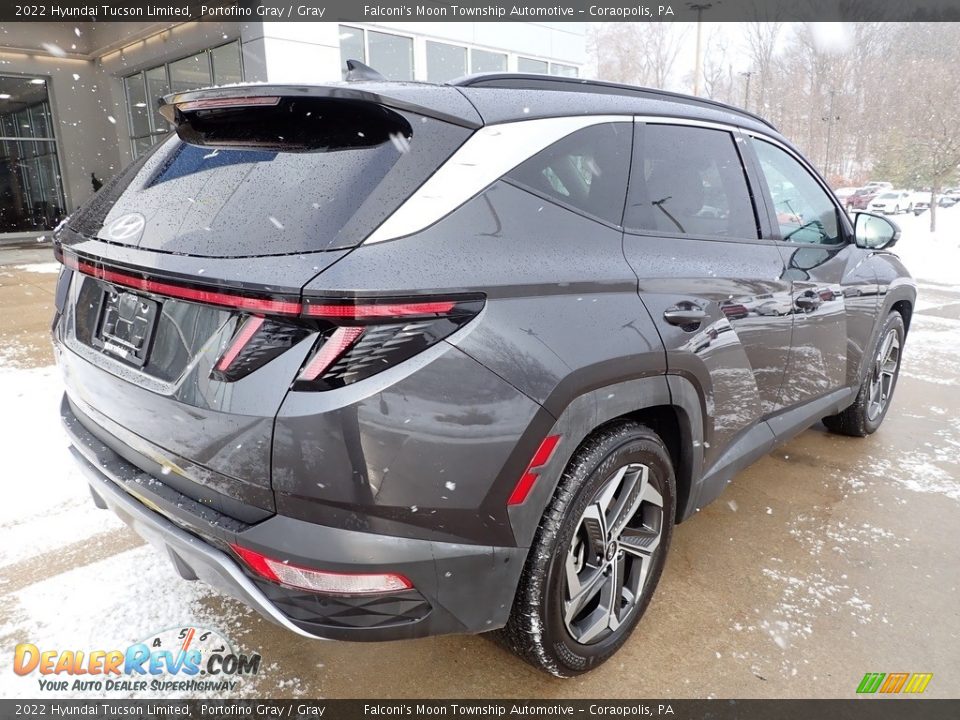 2022 Hyundai Tucson Limited Portofino Gray / Gray Photo #2