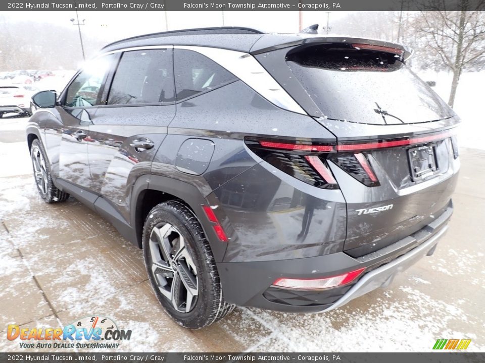 2022 Hyundai Tucson Limited Portofino Gray / Gray Photo #5