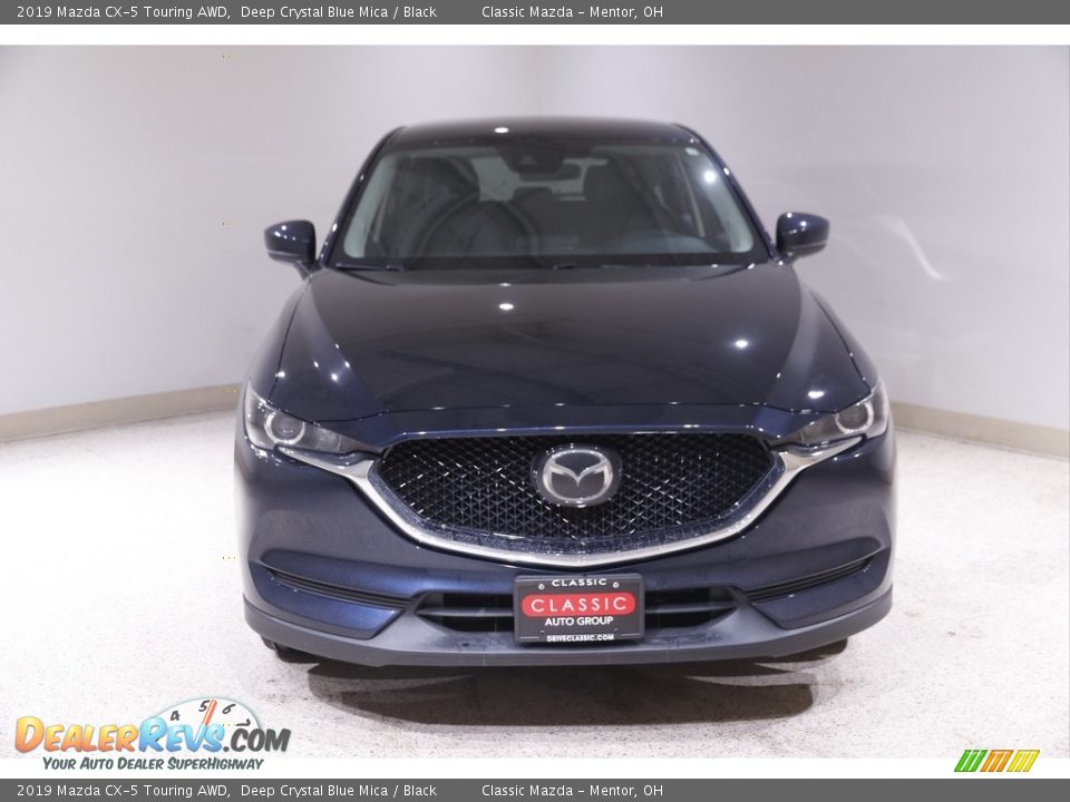 2019 Mazda CX-5 Touring AWD Deep Crystal Blue Mica / Black Photo #2