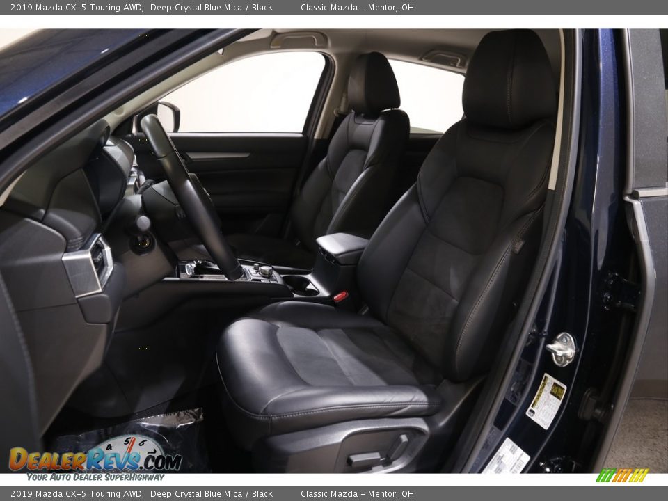 2019 Mazda CX-5 Touring AWD Deep Crystal Blue Mica / Black Photo #5