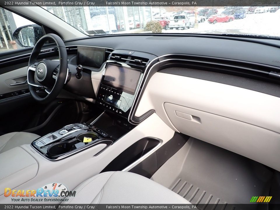 Gray Interior - 2022 Hyundai Tucson Limited Photo #12