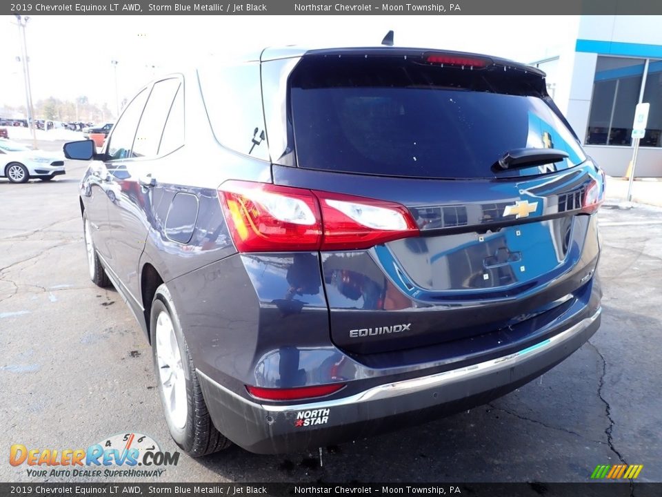 2019 Chevrolet Equinox LT AWD Storm Blue Metallic / Jet Black Photo #5