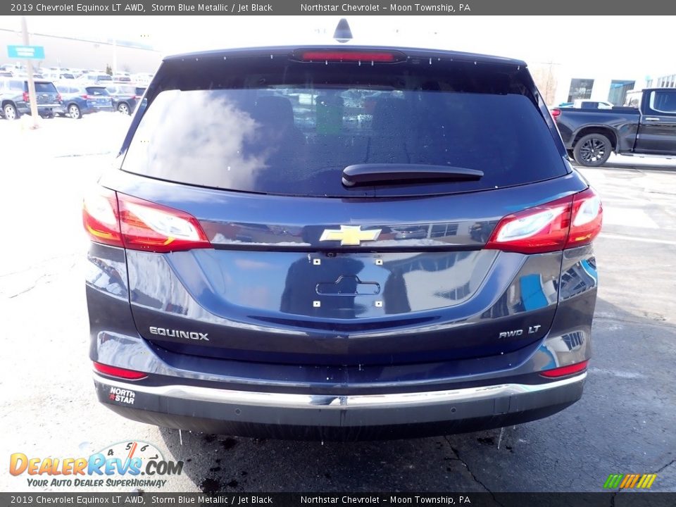 2019 Chevrolet Equinox LT AWD Storm Blue Metallic / Jet Black Photo #6