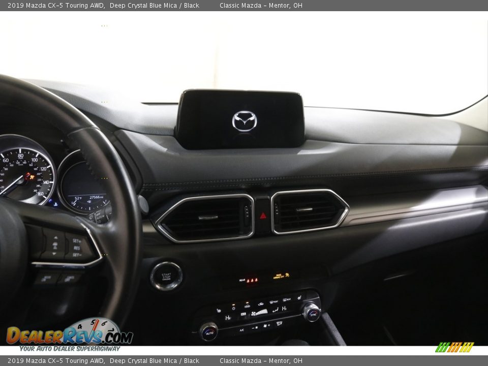 2019 Mazda CX-5 Touring AWD Deep Crystal Blue Mica / Black Photo #9