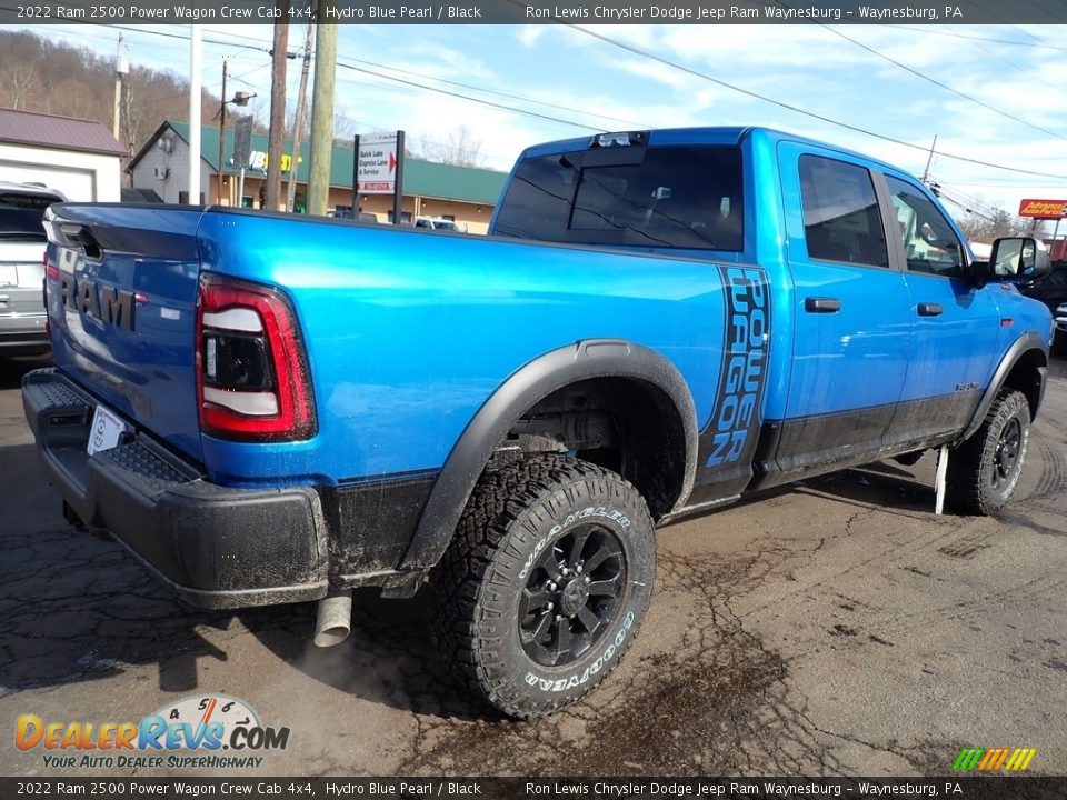 2022 Ram 2500 Power Wagon Crew Cab 4x4 Hydro Blue Pearl / Black Photo #5