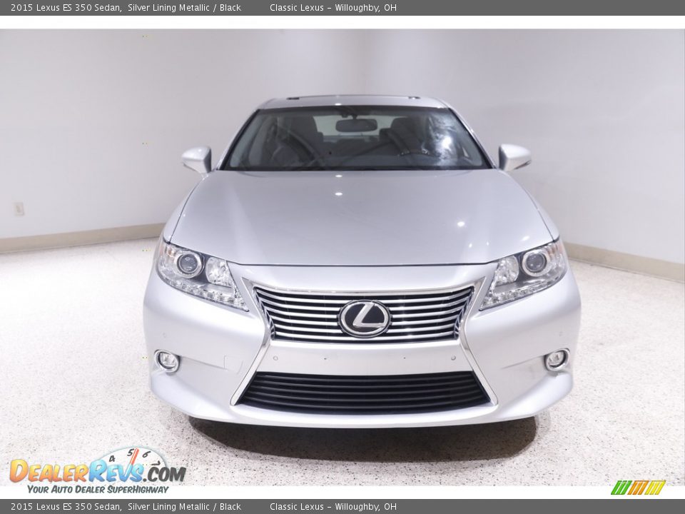 2015 Lexus ES 350 Sedan Silver Lining Metallic / Black Photo #2