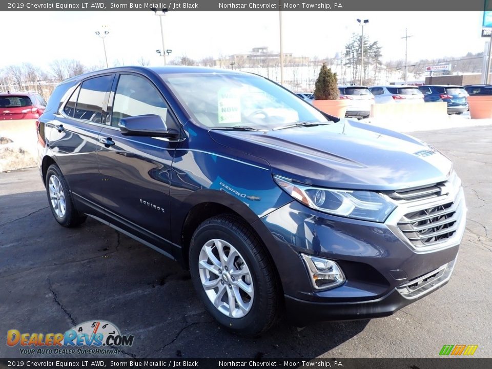 2019 Chevrolet Equinox LT AWD Storm Blue Metallic / Jet Black Photo #11