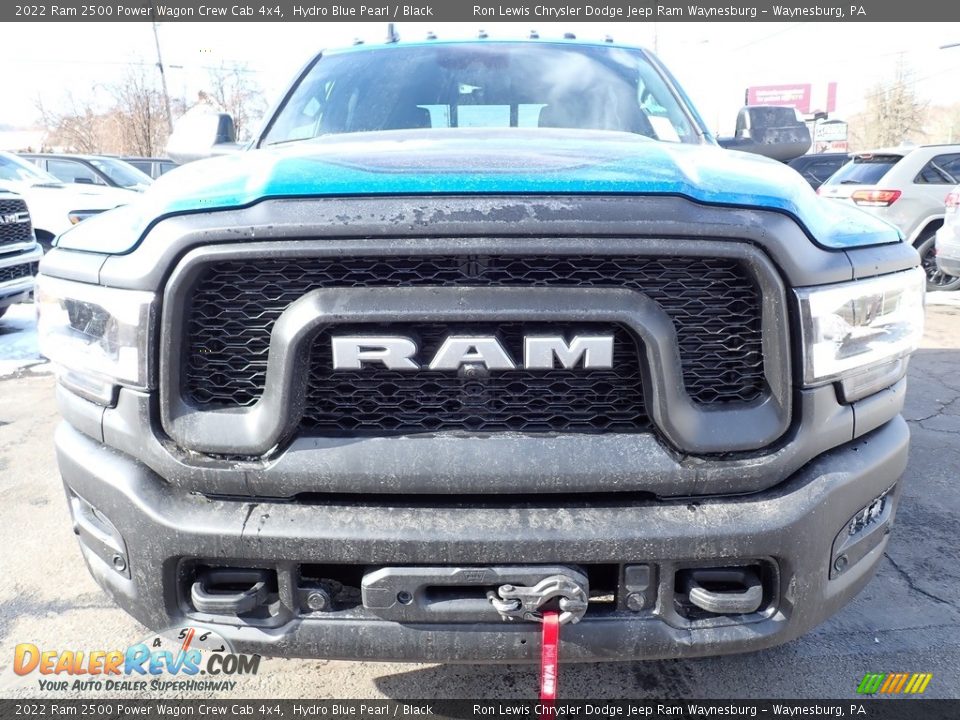 2022 Ram 2500 Power Wagon Crew Cab 4x4 Hydro Blue Pearl / Black Photo #8